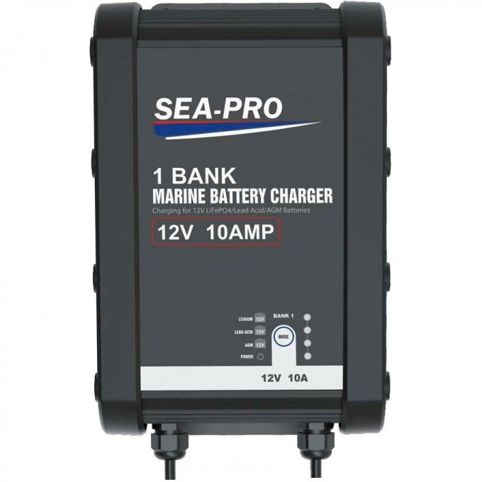 Зарядное устройство SEA-PRO 1х12В AGM, LEAD-ACID, LiFePo4 TE4-0333