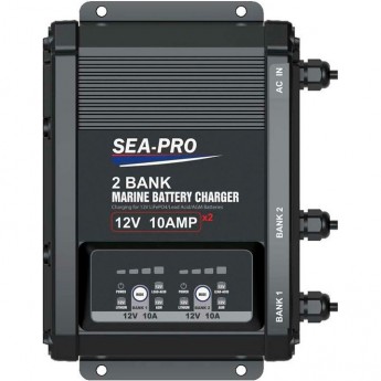 Зарядное устройство SEA-PRO TE4-0325F 2х12В AGM/LEAD-ACID/LiFePo4